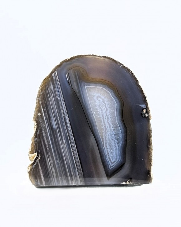 Svícen achát šedý