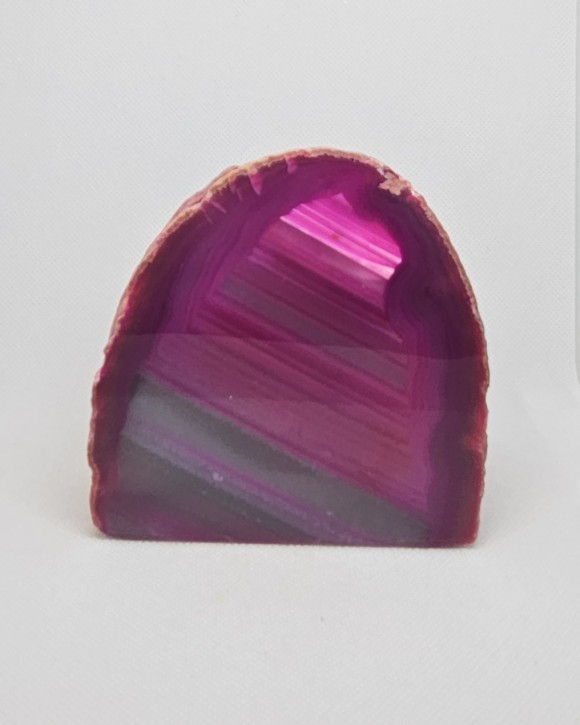 Svícen achát růžový