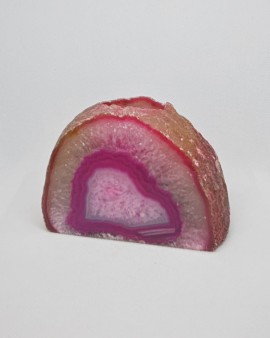 Svícen achát růžový